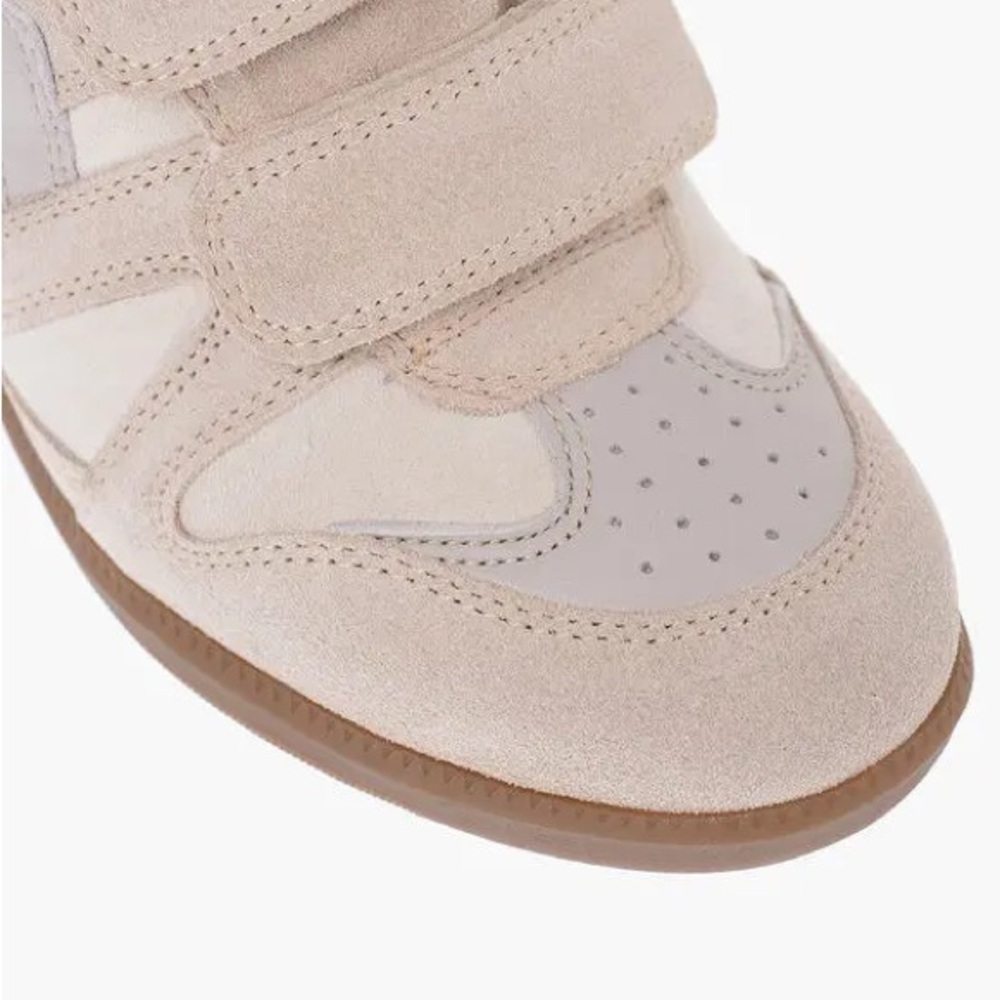 Isabel Marant Bekett Leather Sneaker Wedges - Picture 6 of 16